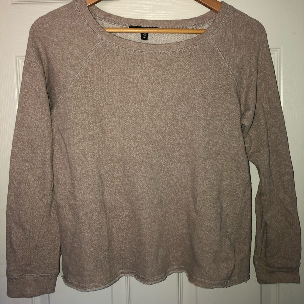 Cropped Tan Sweater